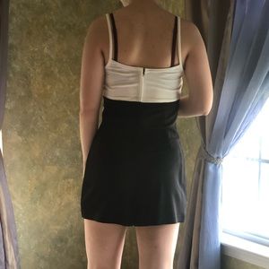 Cache Dresses - NWT Cache Black and white Romper Cache Dresses - NWT Cache Black and white Romper